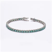 Pickleball Bracelet in Sterling Silver