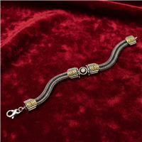 Renee Bracelet with Diamond in Two Tone