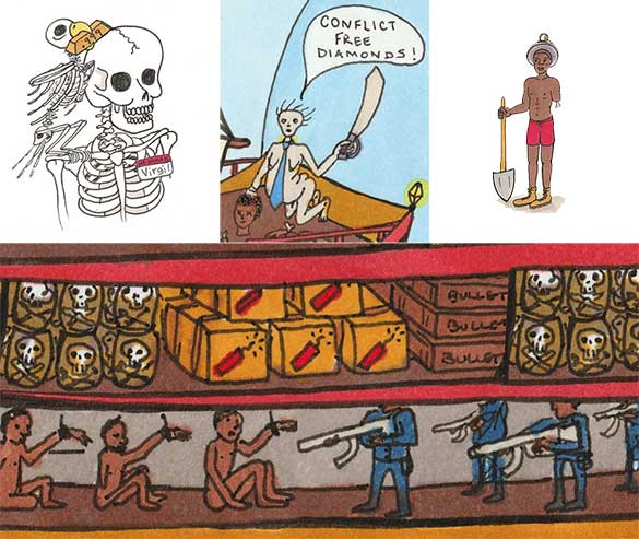 The Ethical Jewelry Exposé: Lies, Damn Lies, and Conflict Free Diamonds details the current ethical jewelry zeitgeist—and how many jewelers work to create an image of positive change, without actually doing anything different in their jewelry sourcing.