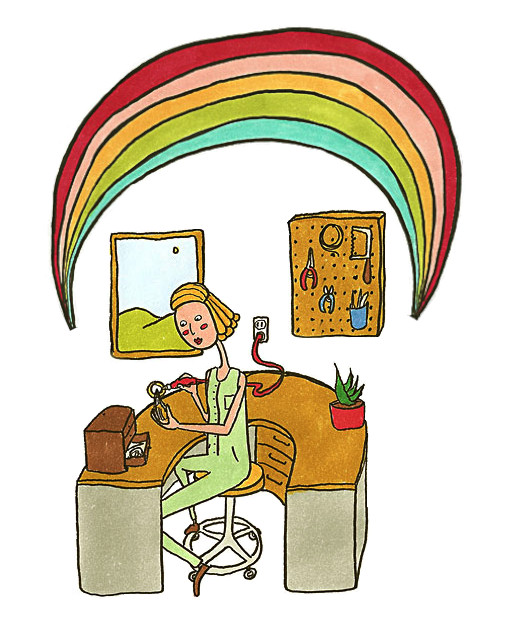 Our small artisan jewelry studio is located in Santa Fe, New Mexico. Come visit, or stop by ReflectiveJewelry.com!